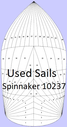Used Sails Spinnaker 10237