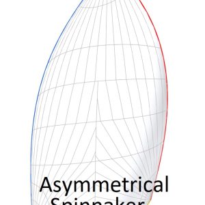 Asymmetrical Spinnaker Used Sail