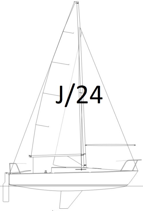 J/24 used sails