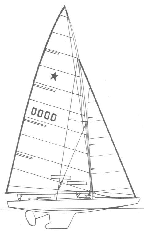 Star boat sail