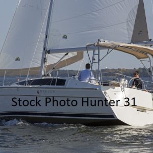 Hunter 31 mainsail