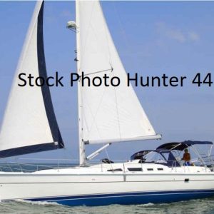 Hunter 44 sail
