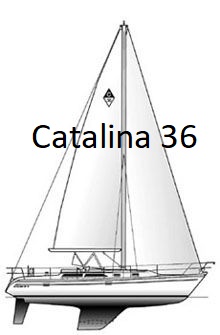 Catalina 36 sail plan