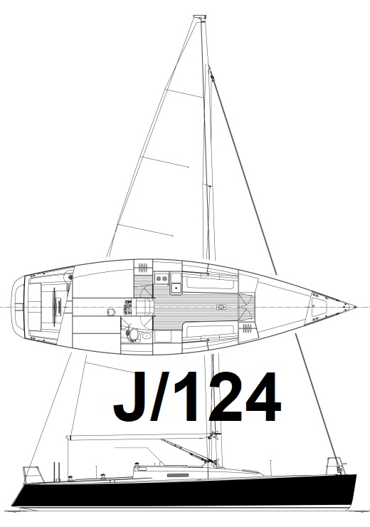 J/124 spinnaker