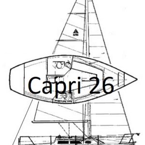 Capri 26 sail
