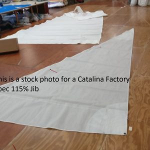 Catalina 22 sail Stock 115% Jib photo