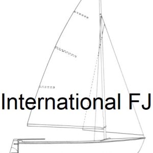 FJ headsail mainsail